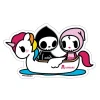 Adios & Ciao Ciao Boatload Of Love Die Cut Sticker