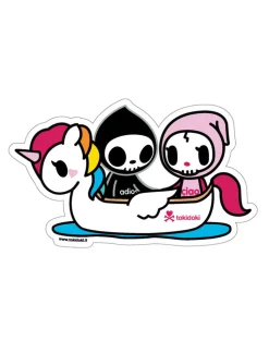 Adios & Ciao Ciao Boatload Of Love Die Cut Sticker
