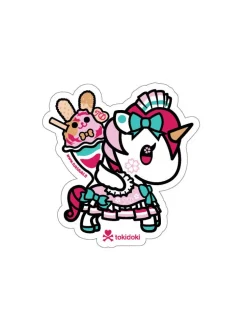 Bunny Sundae Die Cut Sticker