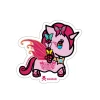 Butterfly Fairy Unicorno Die Cut Sticker