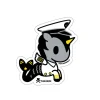 Capt. Stormy Mermicorno Die Cut Sticker