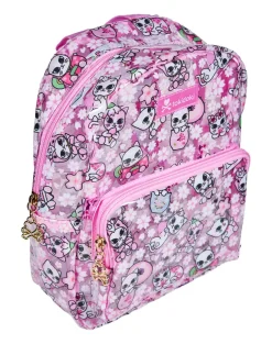 Cherry Blossom Cats Clear Mini Backpack