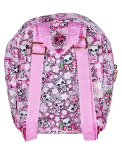 Cherry Blossom Cats Clear Mini Backpack