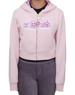 Cherry Ears Cropped Hoodie