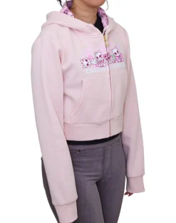 Cherry Ears Cropped Hoodie