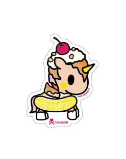 Cherry Top Unicorno Die Cut Sticker
