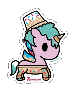 Choco Minty Unicorno Die Cut Sticker