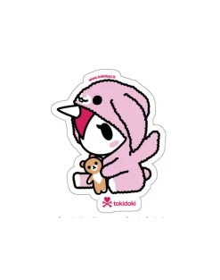 Cuddle Bunny Unicorno Die Cut Sticker