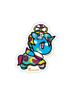 Karafuru Unicorno Die Cut Sticker