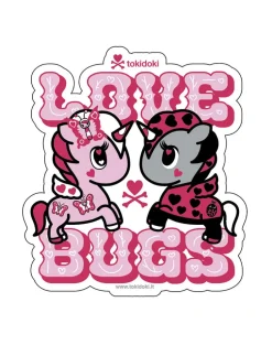 Love Bugs Die Cut Sticker