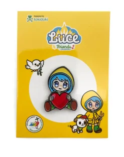 Luce Heart Pin