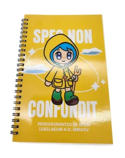 Luce 'Hope does not Disappoint' Spiral Notebook