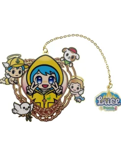 Luce, Iubi and Santino Metal Chain Bookmark