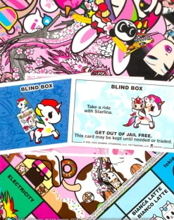 Monopoly tokidoki Edition Board Game