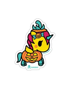 Pumpkin Unicorno Die Cut Sticker