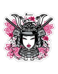 Sakura Samurai tokidoki Girl Die Cut Sticker
