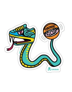 Sneaker Snake Die Cut Sticker