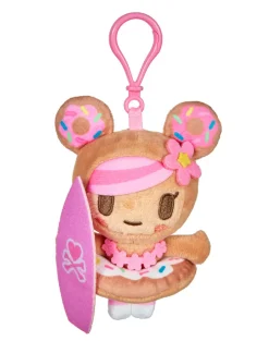 Surfin' Donutella Plush Keychain