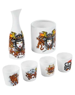 Tiger Warrior Sake Set