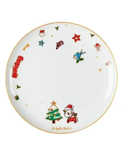Tis the Season 8" Ceramic Plates - Set of two
