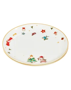 Tis the Season 8" Ceramic Plates - Set of two