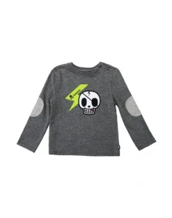 tokidoki Bambino Skully Elbow Patch Long Sleeve Tee