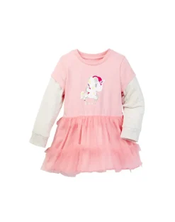 tokidoki Bambino Unicorno Tulle Ruffle Layered Dress