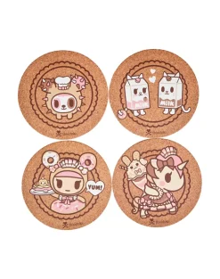 tokidoki Sweet Cafe Coaster Set (Set of 4)