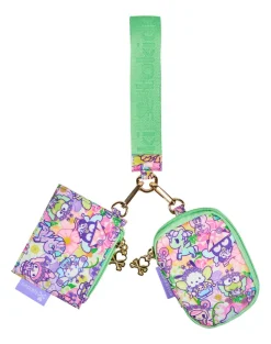 tokidoki x Hello Kitty and Friends Butterfly Garden Two Pouch Wristlet