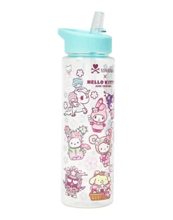 tokidoki x Hello Kitty and Friends Sakura Festival Water Bottle