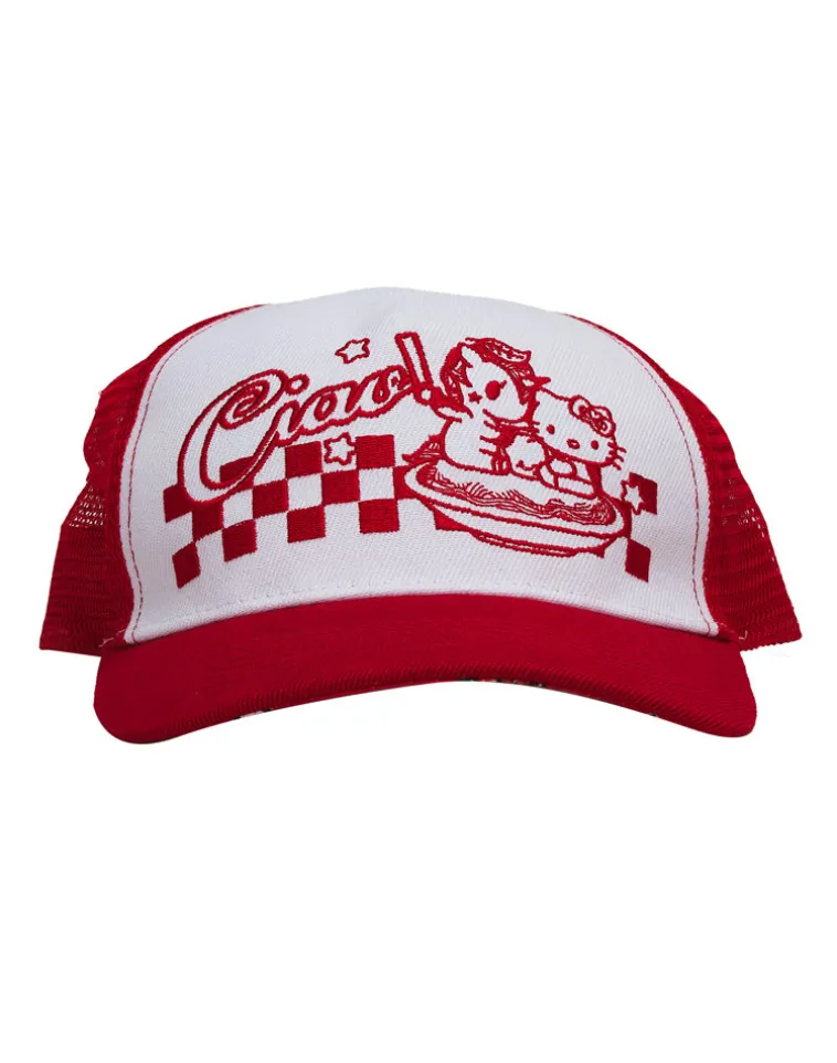 tokidoki x Hello Kitty Ciao Kitty Trucker Snapback