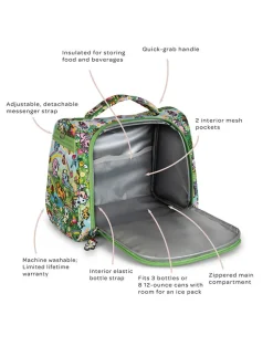 tokidoki x JuJuBe Insulated Bottle Bag Meadow Blooms