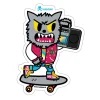 Werewolf Die Cut Sticker