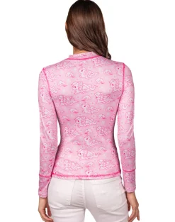 Windy Mock Neck Long Sleeve